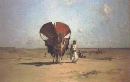 Gustave Guillaumet Dans Les dunes (mk32)